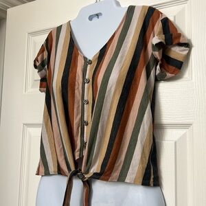 Striped Cotton Top